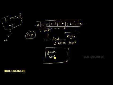 Turing machine (type - 0) grammar | Toc Complete Course | True Engineer 