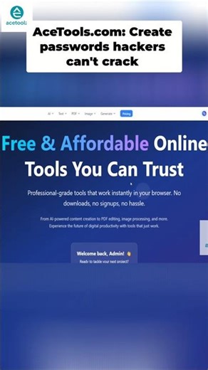 Create Unbreakable Passwords in Seconds | Free Tool #productivitytools #password #passwordgenerator