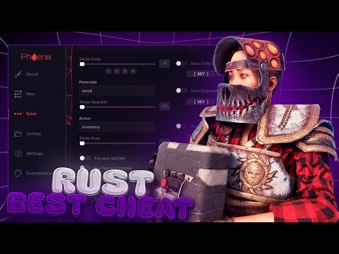 Rust Hack | Aimbot & ESP | See Players, Loot & TC Through Terrain | Auto Farm & No Recoil