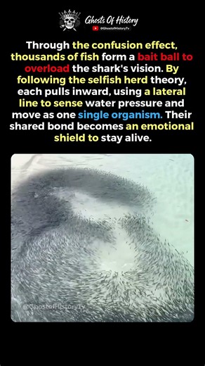 How Fish Confuse Attacking Sharks