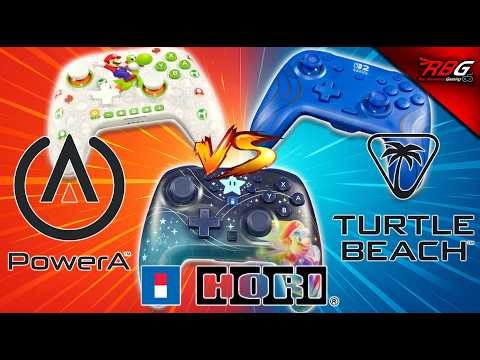 SWITCH 2 SHOWDOWN! PowerA, Turtle Beach, or Hori - Which Licensed Pro Controller is the BEST?!