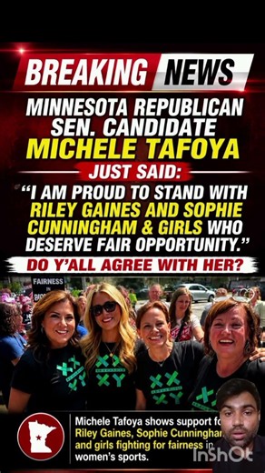 🚨 Michele Tafoya Backs Riley Gaines & Sophie Cunningham