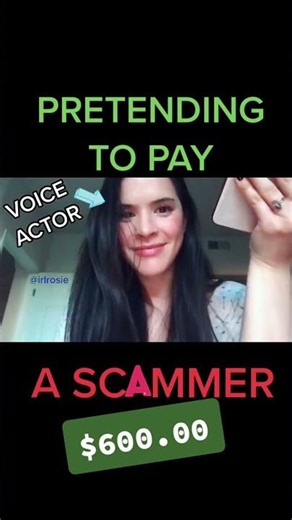 pranking a scammer with more voice acting 🤣