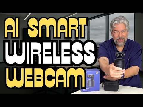There's a Smart AI Webcam Inside the EMEET PIXY 4K Wireless Webcam - DEMO & REVIEW