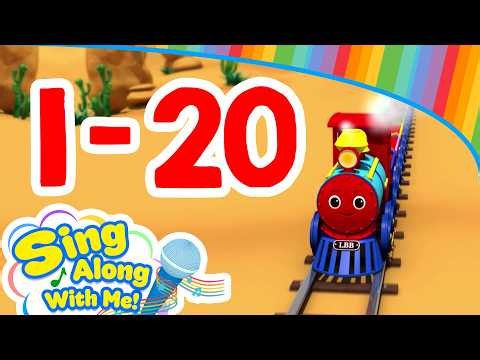 Can You Count the Number Train? 🚂🔢 1-20 Song | Sing Along With Me! | Kids Songs