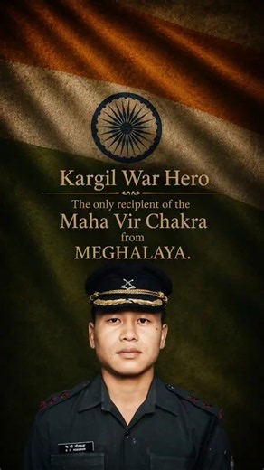 Capt. Keishing Clifford Nongrum —climbed near-vertical cliff, straight into Pakistani bunkers. 🇮🇳