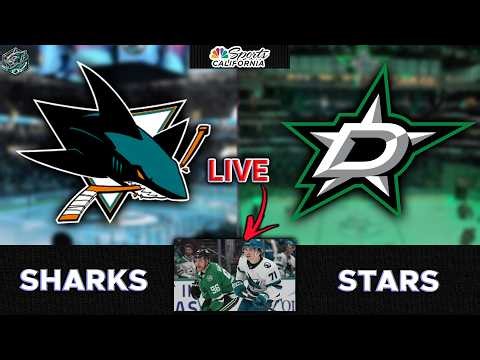 San Jose Sharks vs. Dallas Stars Live Stream Stats, Play-By-Play & Highlights