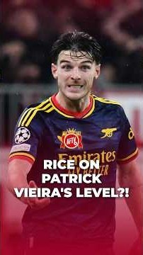 Is Declan Rice FINALLY on Patrick Vieira's level?! 👀🔴