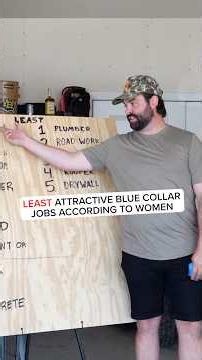 LEAST Attractive Blue Collar Jobs According to Women