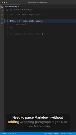 Inline Markdown
