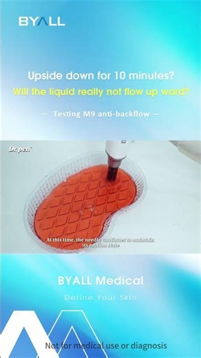 Dr.pen M9 Backflow Test