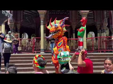 'F**k ICE' Effigy Explodes in Fireworks at Burning of Judas Easter Ritual