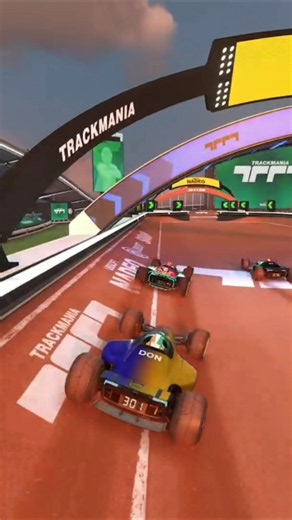 I Stole This Trackmania World Record By .002. With More Speed On The Outside Line! Short Dirt Map!🏎💨