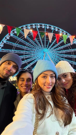Sandipa Dharr on Instagram: "I asked him to go to London , he said “we’ll see” Idk what he’ll see coz I am in London Winter wonderland Hyde park London Christmas break vacation new year holiday freezing Christmas market"