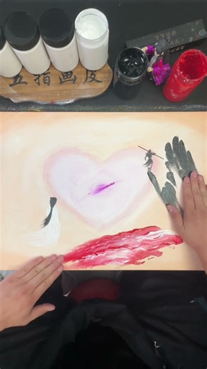 Coconut, who is his favorite? Am I? #hand painting #White Crystal