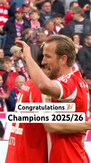 BAYERN MÜNCHEN ARE CHAMPIONS 🏆🎉