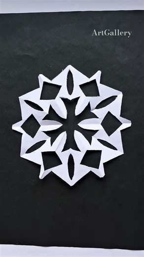 Snowflake Paper DIY✨️❄️ | #ytshorts #shorts #snowflake