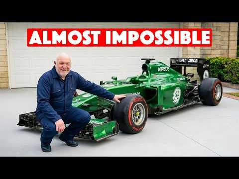 Man Builds Formula 1 Car at Home