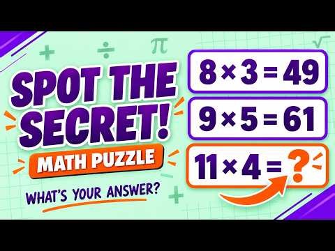 Think Before You Answer! 🔢🔥 Can You Solve These Tricky Math Puzzles?