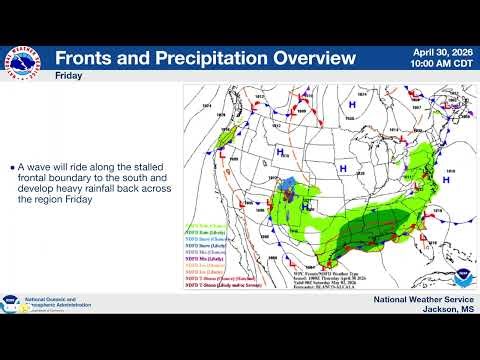NWS Jackson Weekly Weather Briefing: April 30, 2026