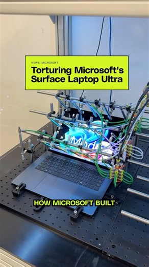 Torturing Microsoft’s Surface Laptop Ultra