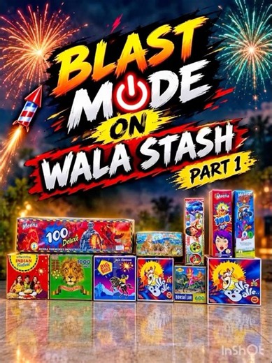 Wala stash part1 | Bonsai wala #diwali #diwali2026 #shorts #video #movie #fireworks #trending