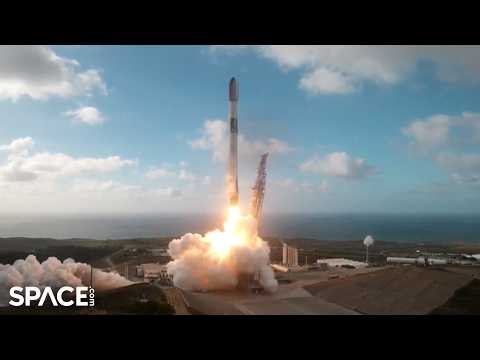 Blastoff! SpaceX launches Starlink satellites on 116th Falcon 9 flight of 2026, nails landing