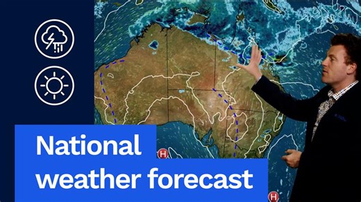 National Weather Forecast: Weekend weather forecast for Australia Video current: 12pm AEDT 2 January 2026. For the latest forecasts and warnings, go to www.bom.gov.au or the BOM Weather app. | Bureau of Meteorology