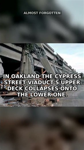 In 1989 a quake struck before a World Series game, and a double-decker Oakland highway collapsed