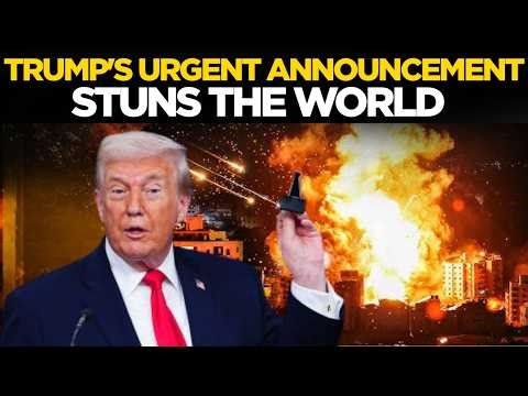 Trump LIVE | Trump Makes STUNNING Announcement in All-Important Press Conference | US News LIVE