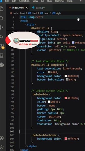 To-Do List Using HTML CSS JavaScript | Beginner Web Project 2025