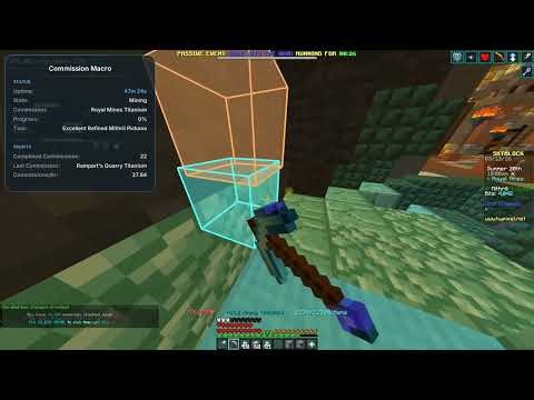 V5 Client Showcase | fabric 1.21.11 | LINK IN DISCRIPTION | hypixel skyblock macro