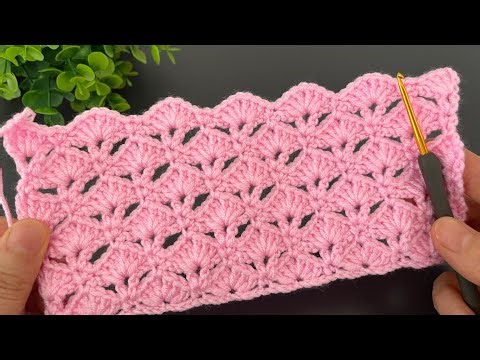 👉 You Won’t Believe This Crochet Blanket Stitch 😍 Only 2 Rows & Looks Amazing!