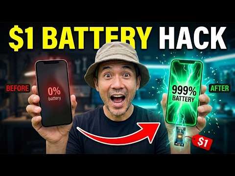 This $1 Fix Stops Your Phone Battery From Draining Forever