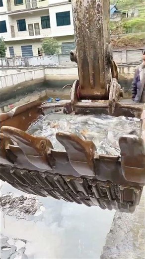 Dump Close to Water + Line the Bucket to Keep Fish Safe