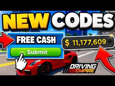 *NEW* ALL WORKING CODES For Driving Empire July 2026 ✅ Roblox Driving Empire Codes 2026