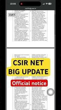 CSIR NET June 2026 😱🔥 | Syllabus Changed? Old vs New 📊 | Big Update ⚠️ | VedPrep