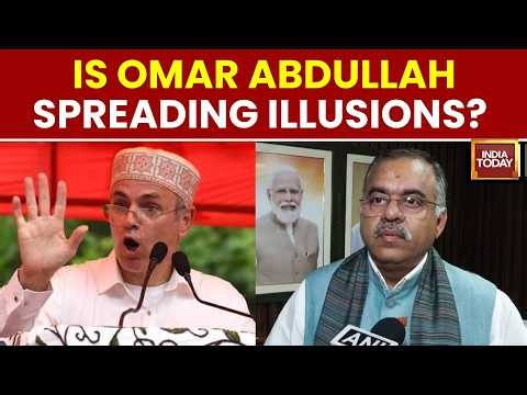 BJP Attacks Omar Abdullah Over Kashmir Statement, Says Kashmir Issue Is India's Internal Matter