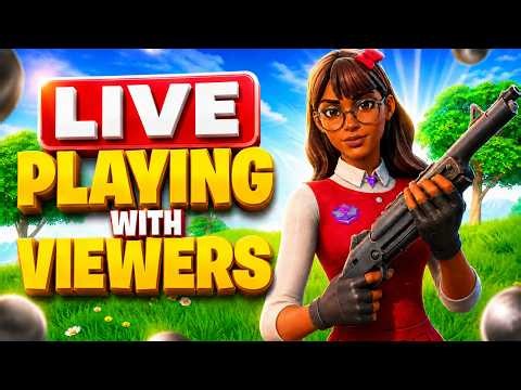 🔴 Fortnite LIVE - Playing With Viewers! + ⭐ROUND THREE⭐ SIMON SAYS!