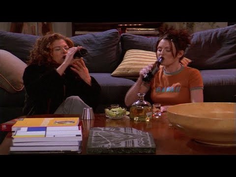 Karen and Grace have some Girl on Girl bonding time | Will and Grace