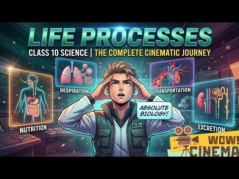 Life Processes Class 10 Science NCERT Cinematic Explanation chapter overview
