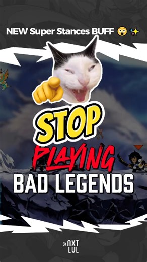 Super Stances Made Weak Legends OVERPOWERED