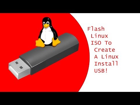 How to Flash A Linux ISO to USB to Create A Linux Install USB!