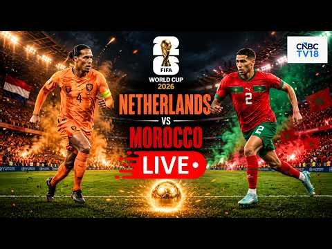 🔴Morocco vs Netherlands LIVE: FIFA World Cup 2026 Round of 32 | Van Dijk vs Achraf Hakimi | N18G