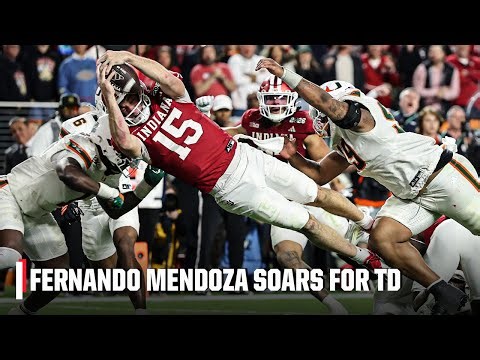 Fernando Mendoza’s UNREAL TD from EVERY FEED 🍿 | ESPN College Football