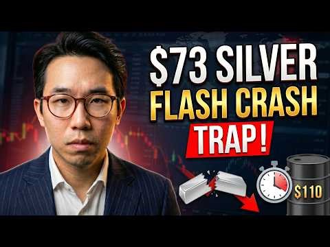 MONDAY CHAOS: Silver $73 Crash + The 3 Scenarios For The Week
