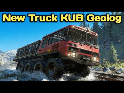 New Truck KUB Geolog In SnowRunner Season 18