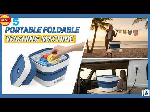 Best Portable Foldable Washing Machine 🔥 Mini Portable Foldable Washing Machine