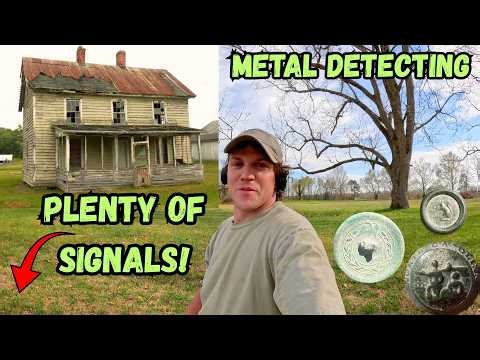 Old Homestead Packed with Relics & Coins In The Soil! (Metal Detecting)