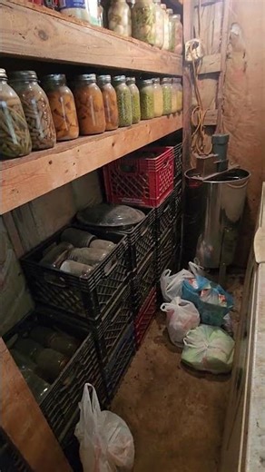 Worked on the pantry half the day #pantry #pantryorganizing #pantryrefill #prepping